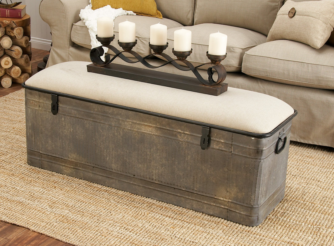 Dublin Metal Storage Bench & Reviews Joss & Main